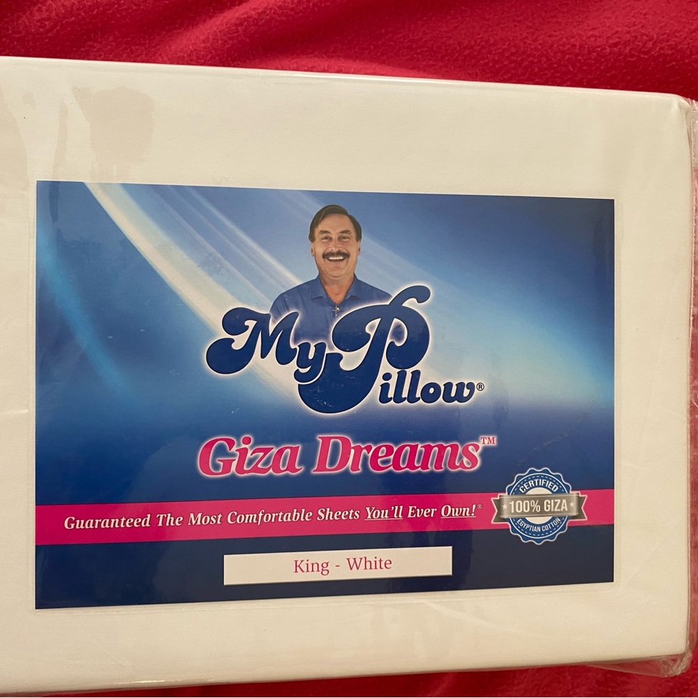 New My Pillow Giza Sheets King size!
